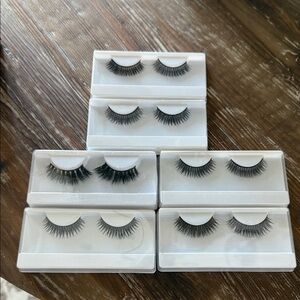 6‎ pairs of Premium Black False Eyelashes